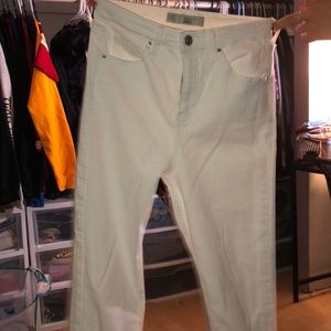 white jeans